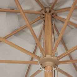 Alu Parasol Ø350 cm - Sand