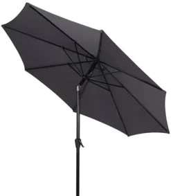 Alu Parasol Ø300 M/Tilt - Grå