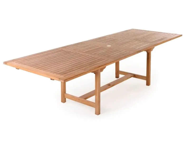 Anna Pala Havemøbelsæt 100x200/250/300 - Kerneteak