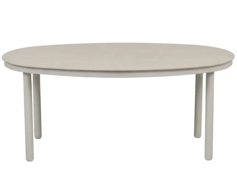 Annika Ovalt Havebord 90x160 cm - Sand