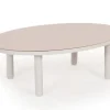 Annika Ovalt Loungebord 79x120 cm - Sand