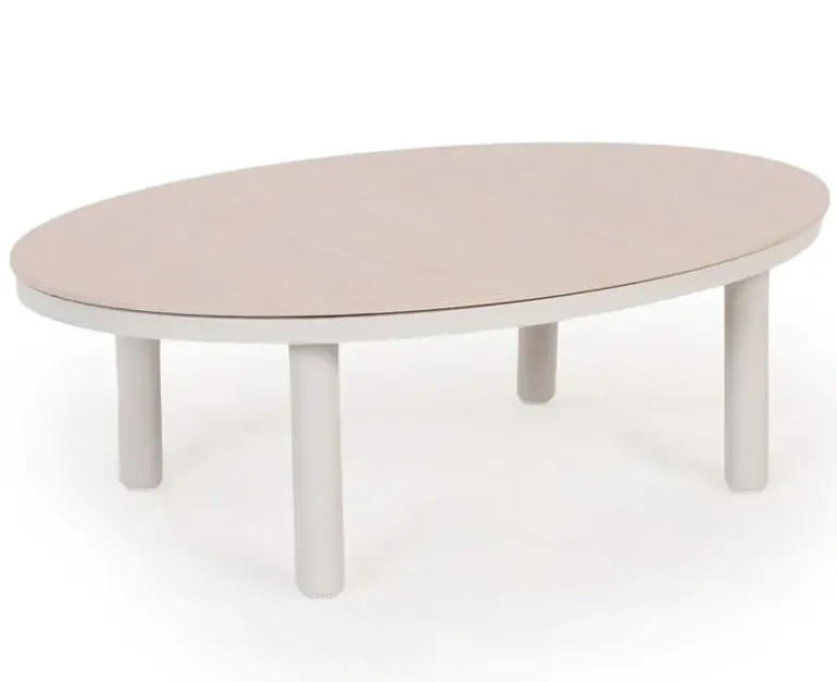 Annika Ovalt Loungebord 79x120 cm - Sand