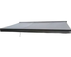 Ask markise – semikassette manuel – 4,8 x 3 meter – Grå
