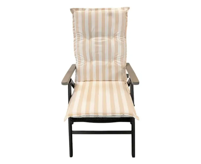 Aston Luksus Positionshynde - Beige/Hvid Stribet