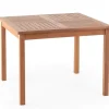 Bergen havebord 90x90 - Kerneteak
