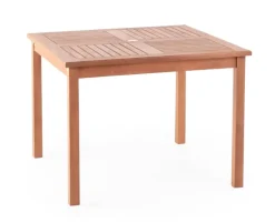 Bergen Mie Havemøbelsæt 90x90 - Kerne Teak