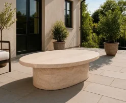 Bolette Loungebord 100x64 cm - Natur