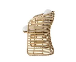 Cane-line Basket stol med hyndesæt - Natur