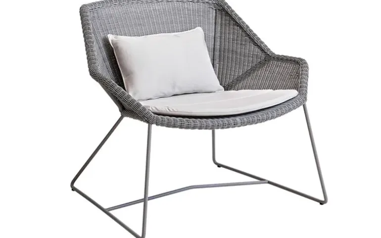Cane-line Breeze Loungestol - Lys Grå