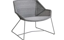 Cane-line Breeze Loungestol - Lys Grå