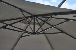 Cane-line Hyde Hængeparasol 3x3 meter - Grey
