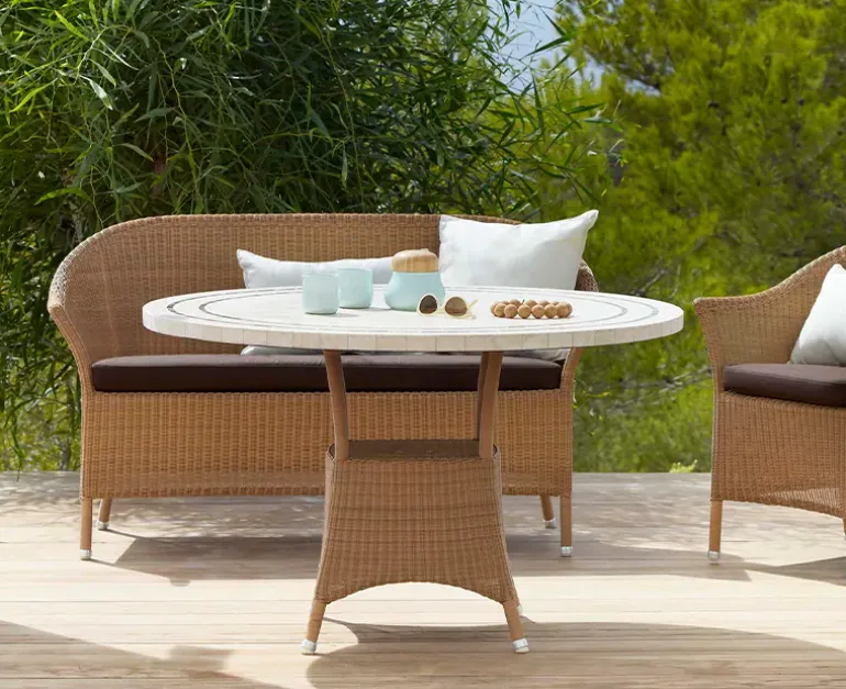 Cane-line Lansing 2-pers. sofa - Natur