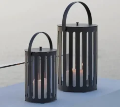 Cane-line Lighttube lanterne lille - lava grå