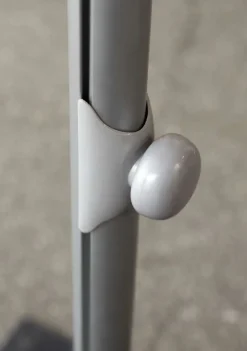 Cane-line Major 3x3 Parasol med slide-system - Lysegrå