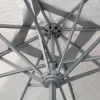 Cane-line Major 3x3 Parasol med slide-system - Antracit