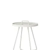 Cane-line On the move sidebord x-small - Hvid Ø37x46,5 cm