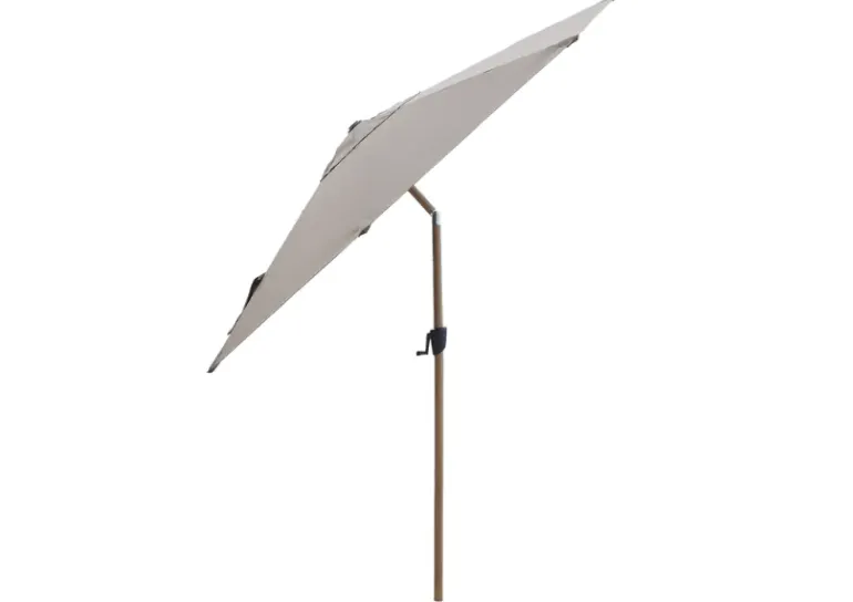 Cane-line Sunshade parasol Ø300 med tilt og trælook - Taupe