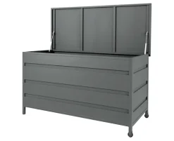 Cassis Hyndeboks i aluminium 130x60x75 cm - Grå