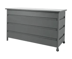 Cassis Hyndeboks i aluminium 160x82x85 cm - Grå