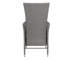 Cebu Paris Havemøbelsæt 95x200/250/300 med 6 stole - Grå