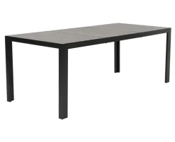 Ceramico Havebord Alu/keramik 90x195 cm - Sort/Grå