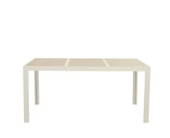 Ceramico Havebord Alu/keramik - 90x195 cm - Gråhvid/Beige