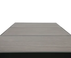 Ceramico Paris Havemøbelsæt m/ 6 stole - 90x195 cm - Grå