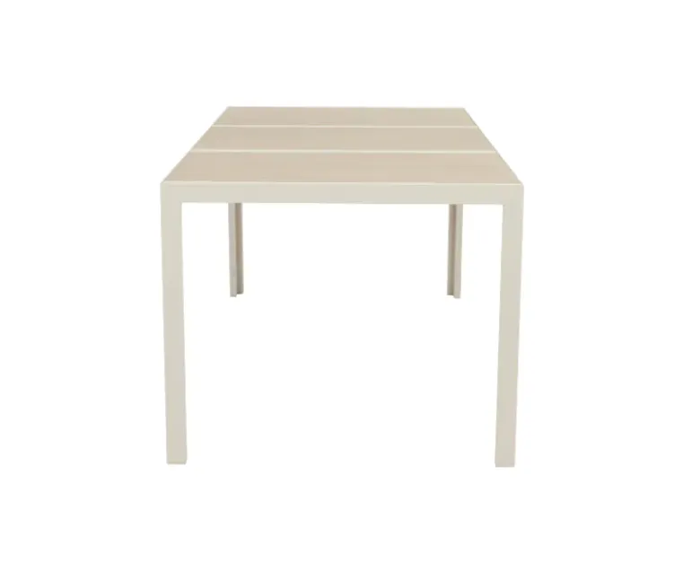 Ceramico Saba Havemøbelsæt - 90x195 cm - Gråhvid/Dusty