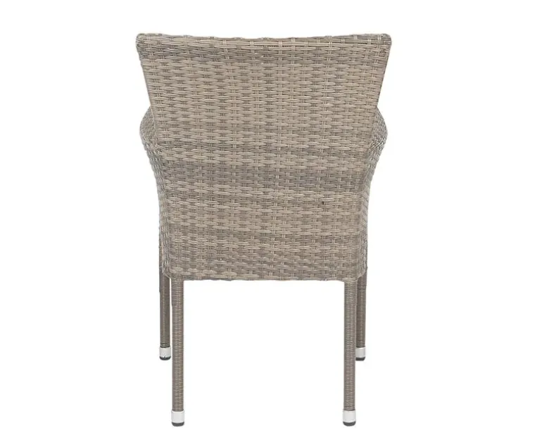 Ceramico Saba Havemøbelsæt - 90x195 cm - Gråhvid/Dusty