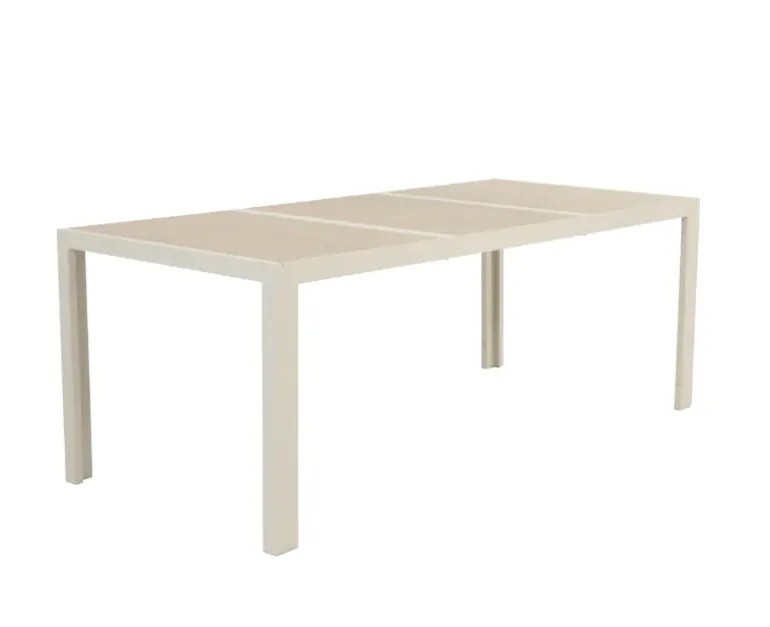 Ceramico Saba Havemøbelsæt - 90x195 cm - Gråhvid/Dusty