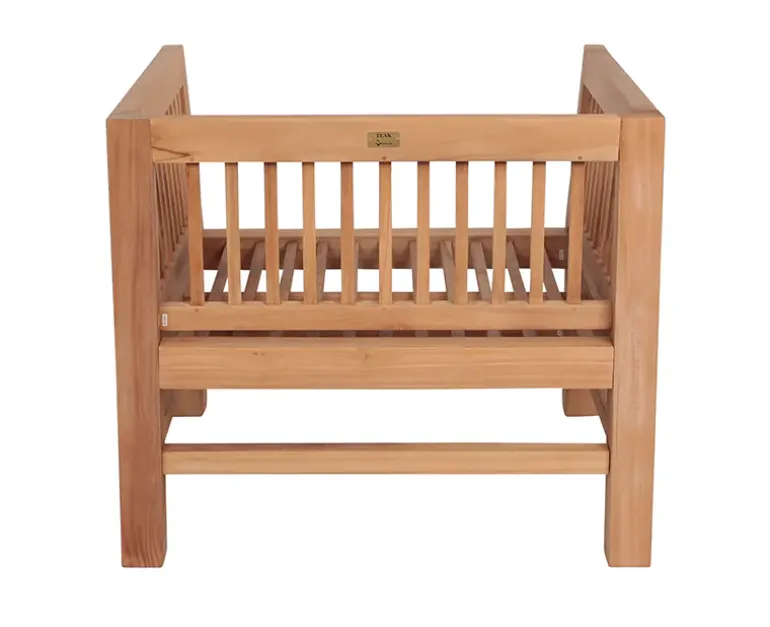 Colorado EASY DRY Dining Sofastol Teak - Lys Sand/Grå