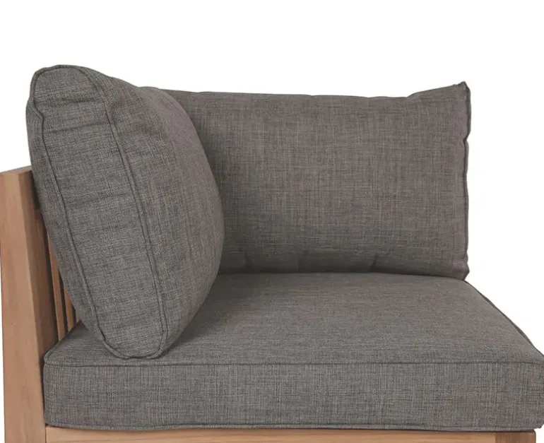 Colorado EASY DRY Teak Hjørnemodul - Grå
