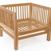Colorado EASY DRY Teak Sofastol - Grå