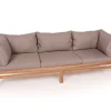Colorado EASY DRY Teak Sofa 3 pers. - Sand