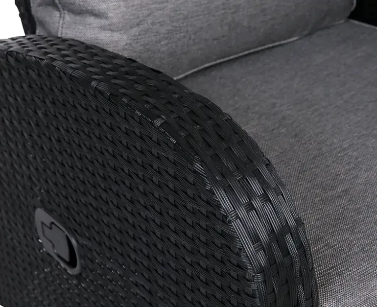 Comfy Luksus Relax Loungestol - Sort