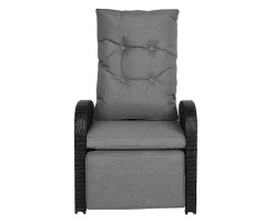 Comfy Luksus Relax Loungestol - Sort