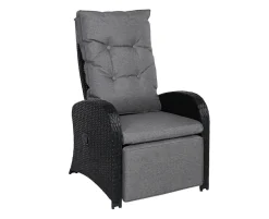 Comfy Luksus Relax Loungestol - Sort