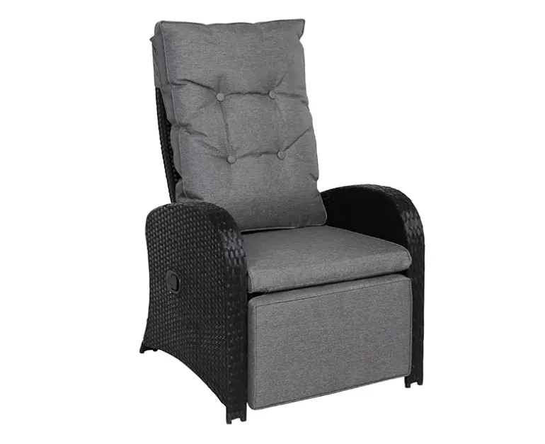 Comfy Luksus Relax Loungestol - Sort