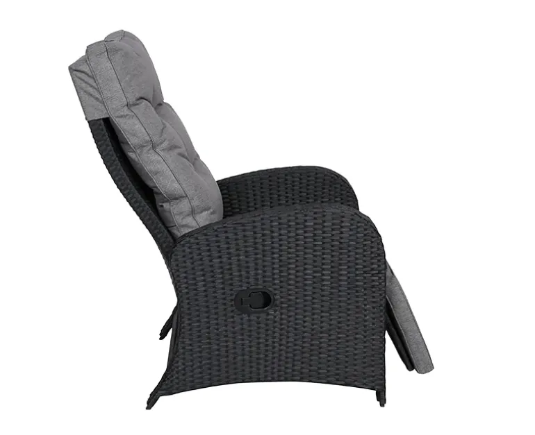 Comfy Luksus Relax Loungestol - Sort