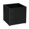 Cubik Plantekrukke 50x50x50 cm - Sort