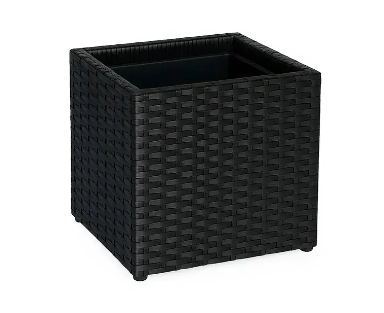 Cubik Plantekrukke 50x50x50 cm - Sort