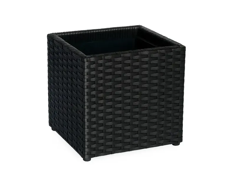 Cubik Plantekrukke 38x38x38 cm - Sort