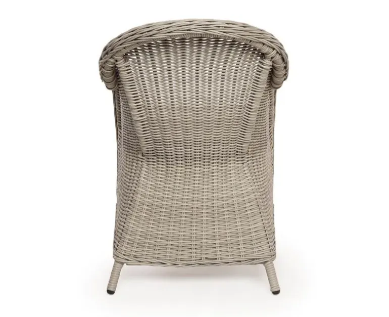Dagmar Freja Havemøbelsæt m/4 stole - 90x160 - Gråhvid