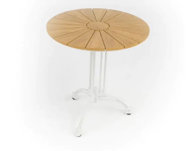 DaneLine Adam Cafébord - Nonwood - Ø70 cm - Hvid