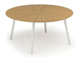 DaneLine Adam Havebord - Nonwood - Ø150 cm - Hvid