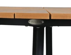 DaneLine Adam Havebord - Nonwood - Ø110 cm - Grå
