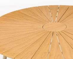 DaneLine Adam Havebord - Nonwood - Ø150 cm - Latte