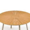 DaneLine Adam Havebord - Nonwood - Ø110 cm - Latte