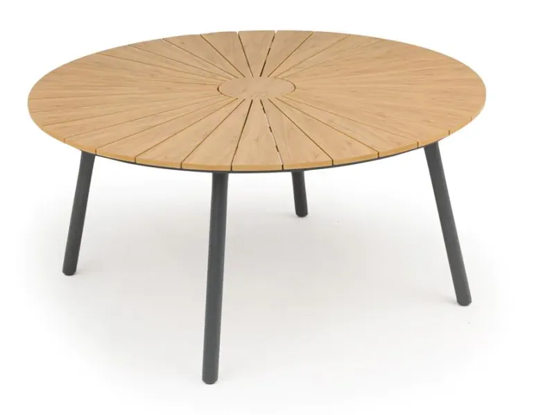 DaneLine Adam Nonwood Havemøbelsæt Ø130 cm - Grå