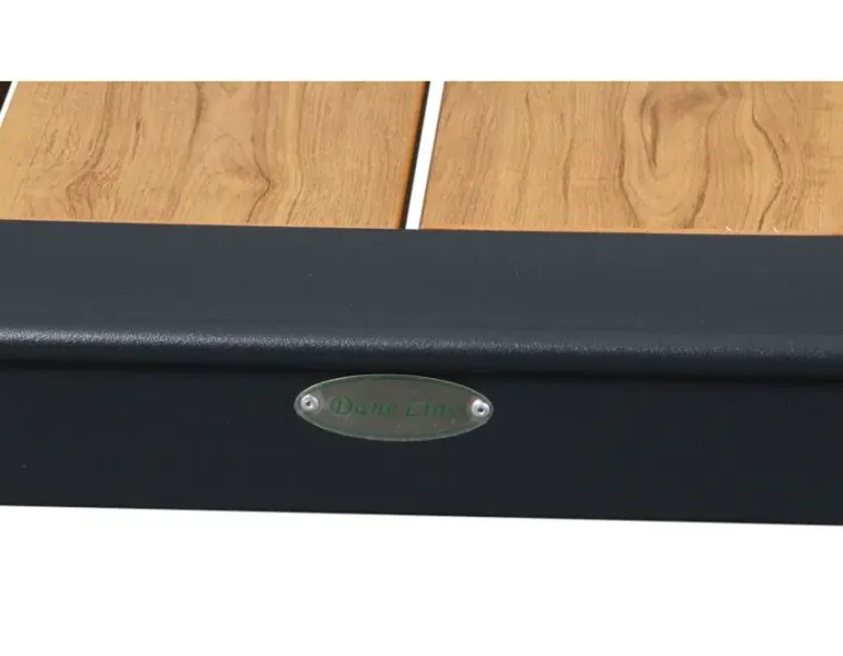 DaneLine Adam Nonwood Havemøbelsæt 102x216 cm - Grå
